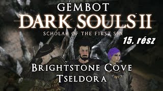 Gémbot  Dark Souls 2 végigjátszás 15 rész  Brightstone Cove Tseldora [upl. by Wemolohtrab]