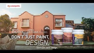 Unveiling Asian Paints Stunning Exterior Textures  Dont just paint design ​ Telugu  45s [upl. by Parsifal]