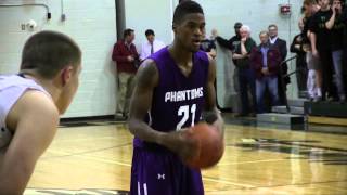 Phoenixville Phantoms vs Methacton Boys District 1 Basketball Playoffs 2015 [upl. by Fedak610]