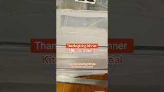 Thanksgiving Dinner Kitchen Essential thanksgivingdinner thanksgivingleftovers kitchenessentials [upl. by Christianity]