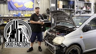 THE SKID FACTORY  TURBO K3 DAIHATSU CHARADE EP1 [upl. by Drawe]