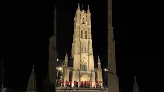 Explore Ghent Belgium at Night [upl. by Winton]