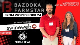 Marcus Davis of Bazooka Farmstar  2024 World Pork Expo Interview with Rachel Fishback [upl. by Chernow771]