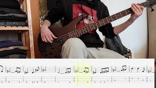 Sia  Snowman  Bass Cover  Tab [upl. by Pytlik]