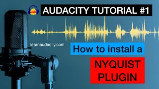 Audacity Tutorial How to Install a Nyquist Plugin [upl. by Naut140]