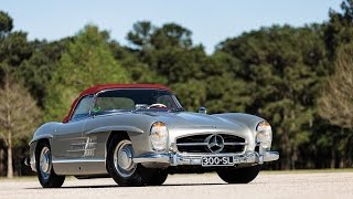 1957 Mercedes Benz 300SL Roadster [upl. by Hsetirp158]