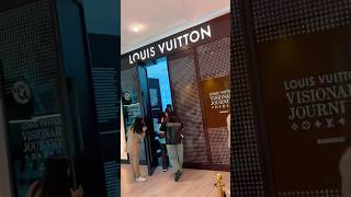 LOUIS VUITTON VISIONARY EXPERIENCE  Bangkok Thailand tour trip shopping thailand fyp shop [upl. by Sesilu136]