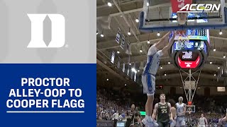 Tyrese Proctor AlleyOop To Cooper Flagg [upl. by Creighton]