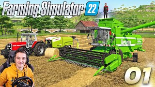 Début de LAVENTURE sur FARMING SIMULATOR 22  Carrière Suivie 1 [upl. by Ataga3]