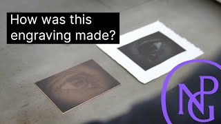 How are engravings and mezzotints made  Artistic Techniques [upl. by Adnovoj837]