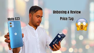 Moto G23 Box Content and Clear Review  Price tag in Pakistan 🤯 [upl. by Galvin]