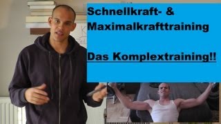 Beste Maximalkrafttraining amp Schnellkrafttraining  Komplextraining  Teil 1  Krafttraining [upl. by Novej]