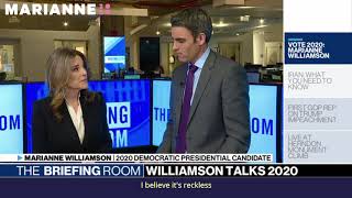 Marianne​ Williamson on Iran [upl. by Watkin]