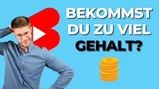 💰3 Anzeichen dass du überbezahlt bist🤑 Karriereguru shorts youtubeshorts [upl. by Robinett769]