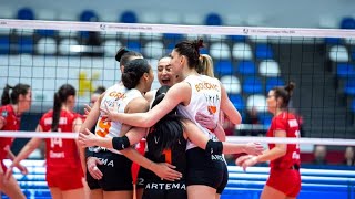 Eczacibasi Vs Conegliano  European Volleyball Champions League Women SFinals 2nd Leg Live Updates [upl. by Enelime]