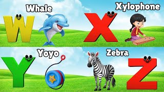 Phonics Song for Toddlers  Phonics Sounds of Alphabet A to Z  ABC Phonic Rhyme  Abcd [upl. by Hcib]