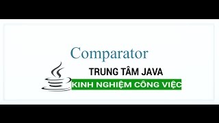 Java Nâng Cao  Comparator dùng sắp xếp list đối tượng trong Java [upl. by Egwin]