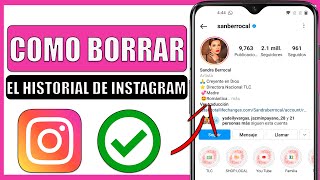 🔴Como borrar el historial de instagram 2022 [upl. by Isus]