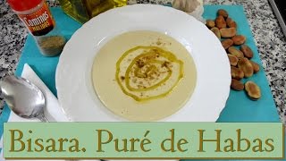 Bissara Puré de habas secas Las Recetas del Hortelano [upl. by Mccowyn807]