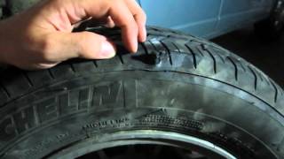 DIY Tire Repair Fixing sidewall puncture with plug patch kit screw nail lasted over 3 years [upl. by Asyal588]