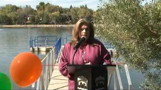 Ribbon Cutting on Virginia Lakes new Pier [upl. by Nivlek372]