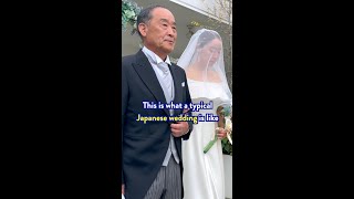 What a Japanese Wedding is Like japan japaneseculture japantravel [upl. by Ekud]