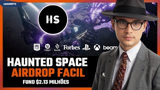 Haunted Space Airdrop do Telegram com mais de 2 Milhões na Seed Round [upl. by Siekram]