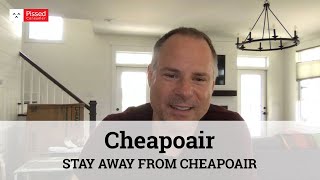 STAY AWAY FROM CHEAPOAIR Cheapoair Reviews [upl. by Carlene645]