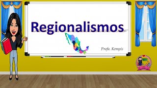 Los regionalismos [upl. by Llenram615]