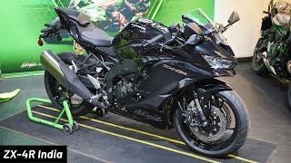 2024 Kawasaki Ninja ZX4R Detailed Review  On Road Price I Exhaust Sound I Colours [upl. by Christyna463]