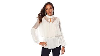 LaBellum by Hillary Scott Victorian Lace Top with Cami [upl. by Genisia]