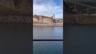 Port de Baie Cameau shorts baie Cameau canada travel ship hills please subscribe👈💐 [upl. by Odnala]