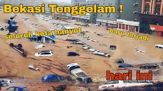 Detik detik Banjir Besar Mengamuk di Bekasi hari ini 04012024❗ Semua Hanyut Banjir Jawa Barat [upl. by Aneehc]