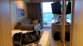 MSC Seashore Deluxe Balcony Cabin Tour [upl. by Aiel]