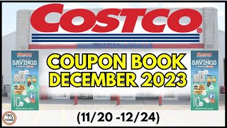 🚨 DECEMBER Costco Coupon Book Grocery Preview Deals Valid 11201224 [upl. by Anikram]