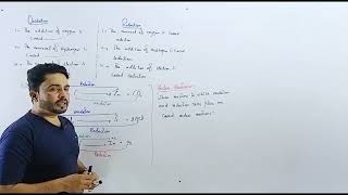 Oxidation Reduction  Redox reactions  9thclasschemistry  Sir Hammad Ali [upl. by Ettennil411]