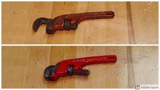 RIDGID Pipe Wrench Restoration [upl. by Janeen]