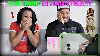 Shane Dawson quotHAUNTED BABY DOLL GAMEquot REACTION [upl. by Cardon]