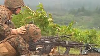 News Strike  Logistic Specialists Fire Machine Guns During Exercise Dragon Fire [upl. by Lach32]