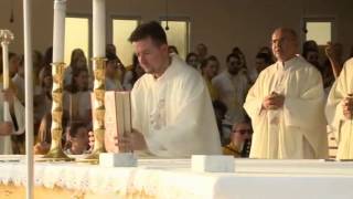 Heilige Messe Zelebrant Pater Damir Pavic  Jugendfestival in Medjugorje 2015 [upl. by Reena]