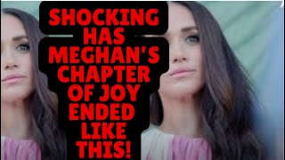 IT GETS WORSE  CHAPTER OF JOY  NIGHTMARE FOR MEGHAN NOW meghan meghanharrynews royal [upl. by Eirotal]