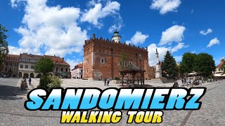 SANDOMIERZ OLD TOWN Walking Tour  Spacer po Sandomierzu  Poland 4k [upl. by Weide]