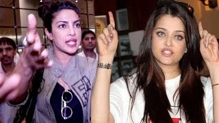 Aishwarya Rai Priyanka Chopra Sonam Kapoor Gets Super UPSET On Media [upl. by Arleyne126]