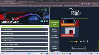 Careers in Cyber security hindi tryhackme room [upl. by Nednyl522]