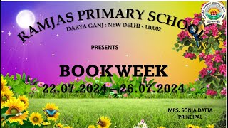 BOOK WEEK 2024 25 [upl. by Airamasor]