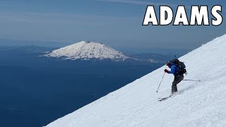 Mt Adams  Skiing Some Cascade Volcanoes 15 [upl. by Araccot]