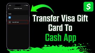 How To Transfer Visa Gift Card To Cash App [upl. by Norej]