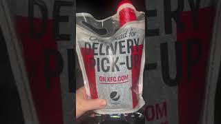 KFC Beverage Bucket kfc shorts beverage bucket halfgallon jojo drpepper 399 [upl. by Meris]