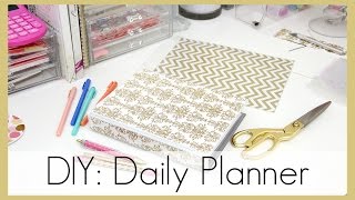 DIY How I Made My Daily Planner  erisaxo [upl. by Bor]