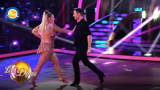 Dominika Cibulková amp Róbert Pavlík Čača cha cha  Lets Dance [upl. by Smada]